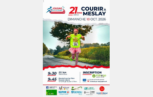 Courir à Meslay 2026